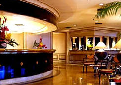 Sheraton Hotel lobby