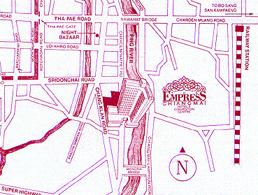 The Empress Hotel - Map