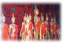 Luang Prabang style Buddhas